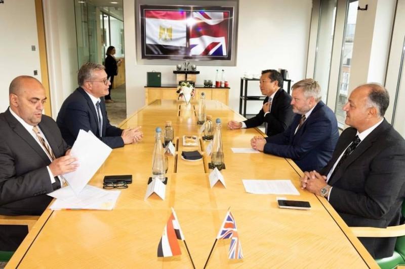 وزير البترول يجتمع بالرئيس التنفيذي لشركة بي بي بمقر الشركة بالمملكة المتحدة