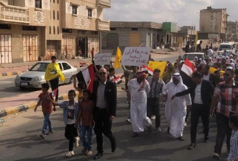 مدينة الشيخ زويد تحتفل بذكرى انتصارات أكتوبر المجيدة