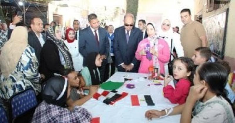 محافظ المنيا يشهد عروضا ثقافية وفنية ورياضية ضمن فعاليات ”بداية”