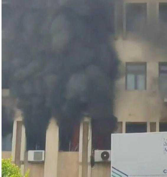 السيطرة على حريق بكلية التمريض فى الإسكندرية دون إصابات.. صور