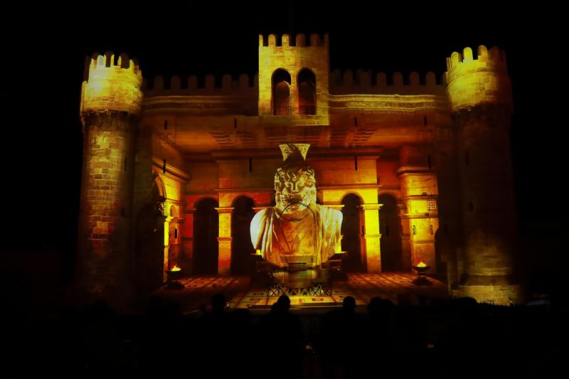 وزير قطاع الأعمال العام يشهد افتتاح عروض ”الصوت والضوء” بقلعة قايتباي بالإسكندرية