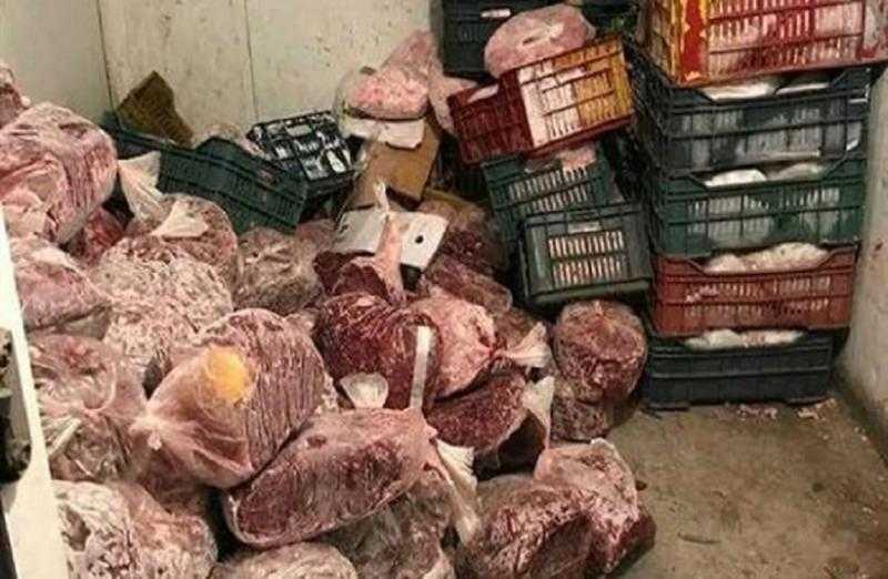 مصادرة 123 كيلو لحوم ودواجن غير صالحة في أسواق الغربية