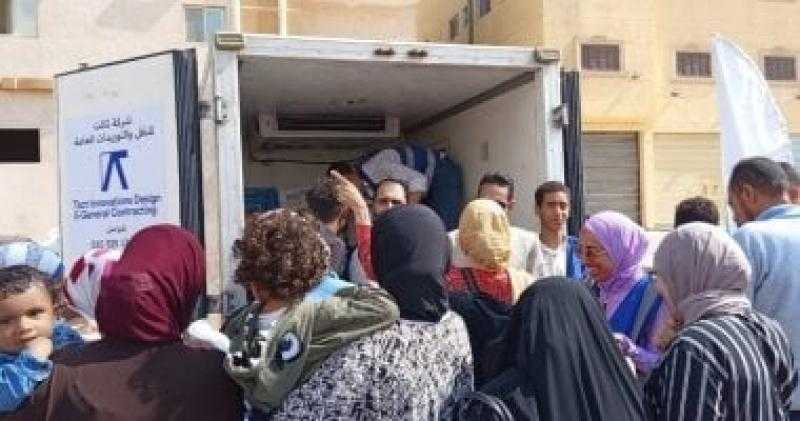 سيارات متنقلة لبيع اللحوم بأسعار مخفضة في الدقهلية