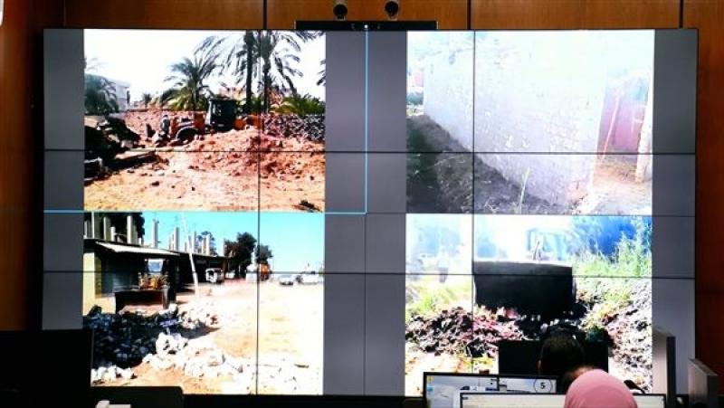 نائب محافظ البحيرة يتابع تنفيذ حملات الازالة بالمدن والمراكز