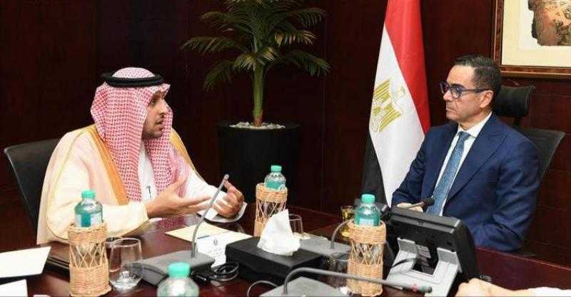 وزير الاستثمار المصري يستقبل وكيل الهيئة العامة للتجارة الخارجية السعودية