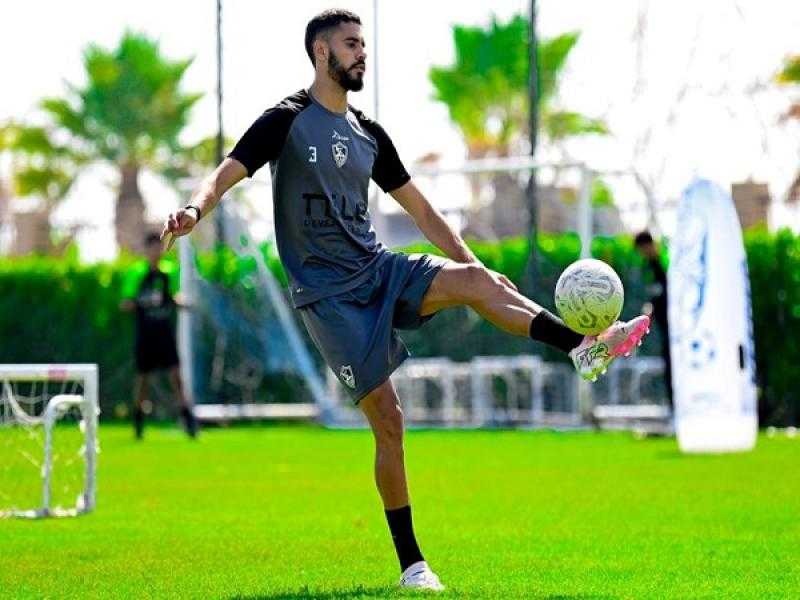 بنتايك يشارك في تدريبات الزمالك الجماعية