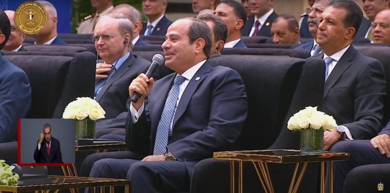 الرئيس السيسي: لم نتوقف عن العمل على الرغم من ظروف المنطقة