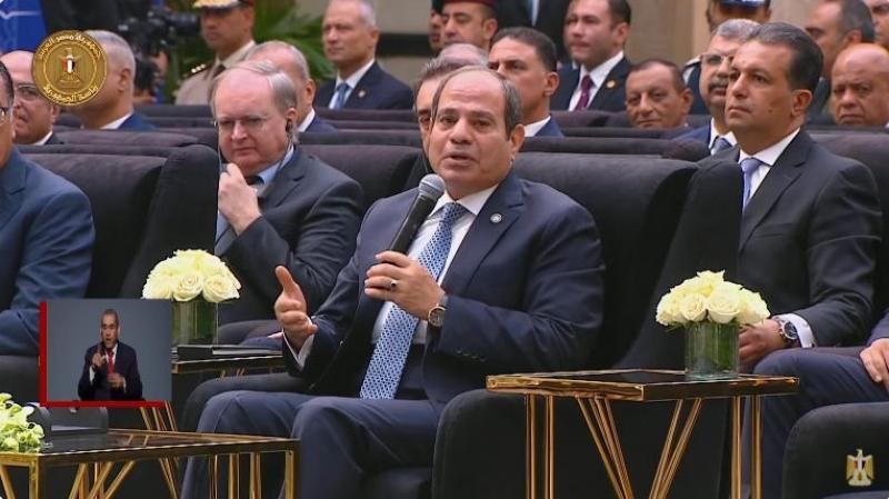 انطلاق أسبوع القاهرة للمياه تحت رعاية الرئيس السيسي