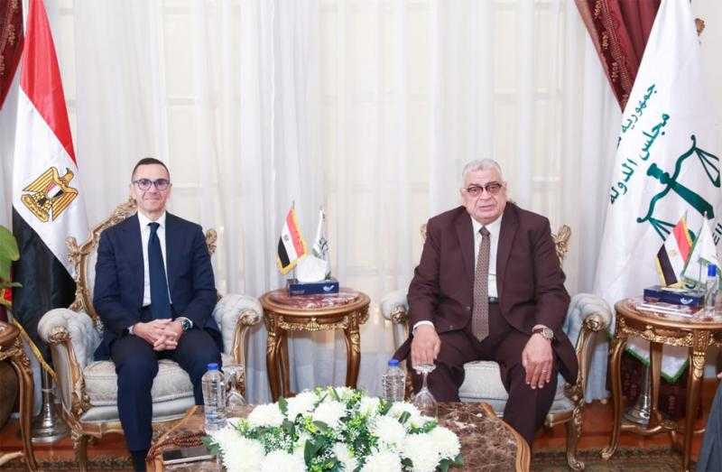 رئيس مجلس الدولة يستقبل وزير الاستثمار والتجارة الخارجية