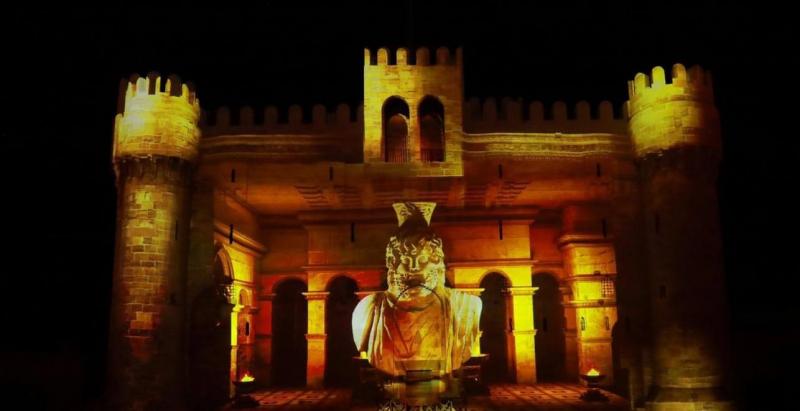 إقبال جماهيري على عروض الصوت والضوء بقلعة قايتباي بالإسكندرية بعد الافتتاح الرسمي.. صور