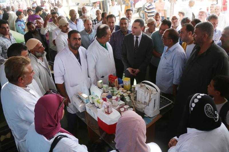محافظ كفرالشيخ يتابع فعاليات المبادرة الرئاسية ”بداية جديدة لبناء الإنسان” بقرية غرب تيرة بالحامول