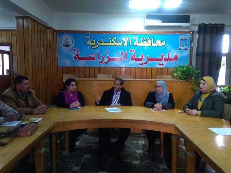 زراعة الإسكندرية تدشن برنامجا تدريبيا لمستخدمي المبيدات