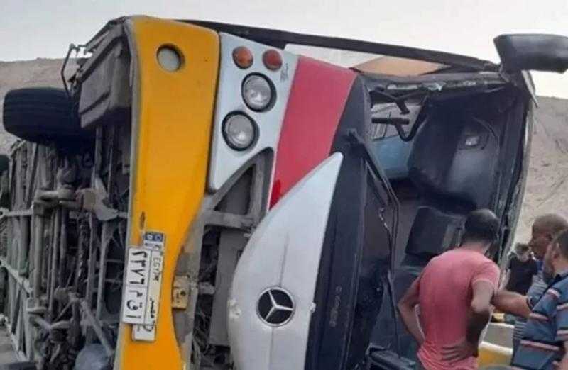 خروج 14 حالة من مصابي ”حادث الجلالة”.. وإجراء 8 تدخلات جراحية