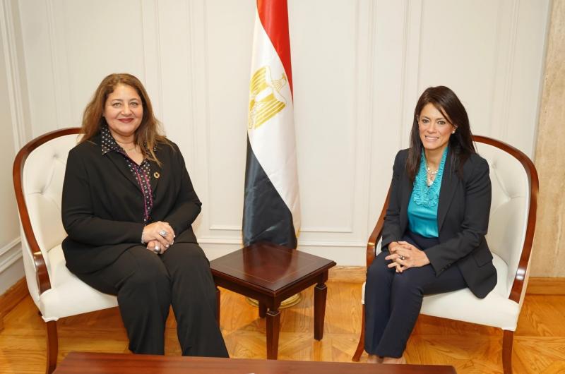 وزيرة التخطيط تلتقي المدير الإقليمي لمركز أبحاث التنمية الدولية لمناقشة فُرص التعاون المشترك