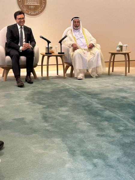 حاكم الشارقة عقب تسلمه ”جائزة النيل للمبدعين العرب”: يسألوني دائمًا لماذا أحب مصر؟ وأجيبهم لولا مصر لما كنت أنا فهي الملاذ الآمن لنا جميعًا