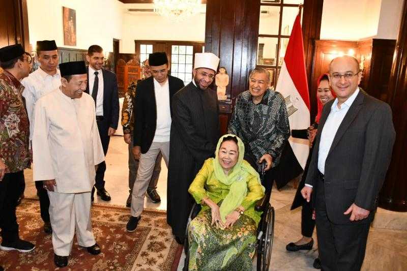 وزير الأوقاف يشارك في حفل تنصيب الرئيس الإندونيسي الجديد