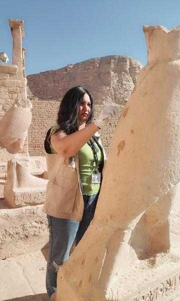 فريق أثري ينتهي من ترميم معبد أبوسمبل في أسوان