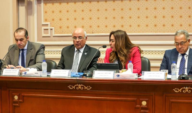 وزيرة التنمية المحلية تعرض جهود الوزارة في تنفيذ قانون التصالح على مخالفات البناء أمام لجنة إسكان النواب
