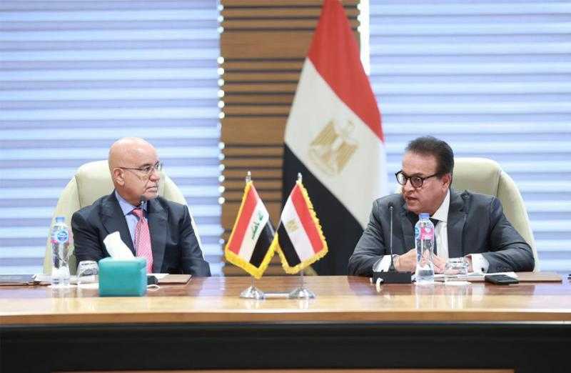”عبدالغفار” يبحث مع نظيره العراقي الاستفادة من الخبرات المصرية في إنشاء وتجهيز المستشفيات