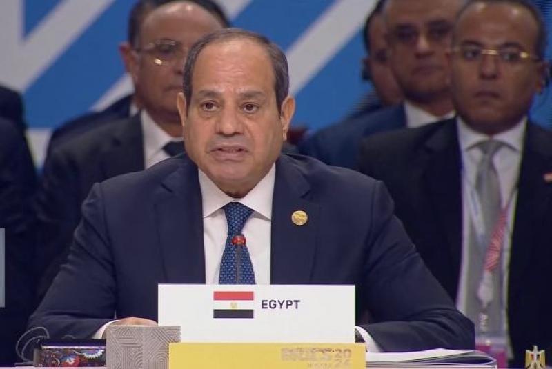 نص كلمة الرئيس السيسي خلال قمة ”بريكس بلس” بعنوان ”البريكس ودول الجنوب: معا لبناء عالم أفضل”