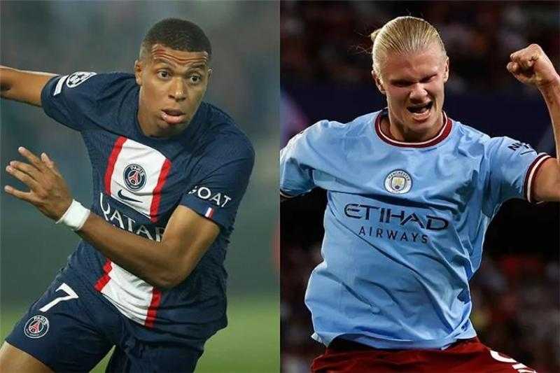 هالاند ومبابي يقتحمان قائمة أكثر 10 لاعبين تهديفيًا بدوري أبطال أوروبا