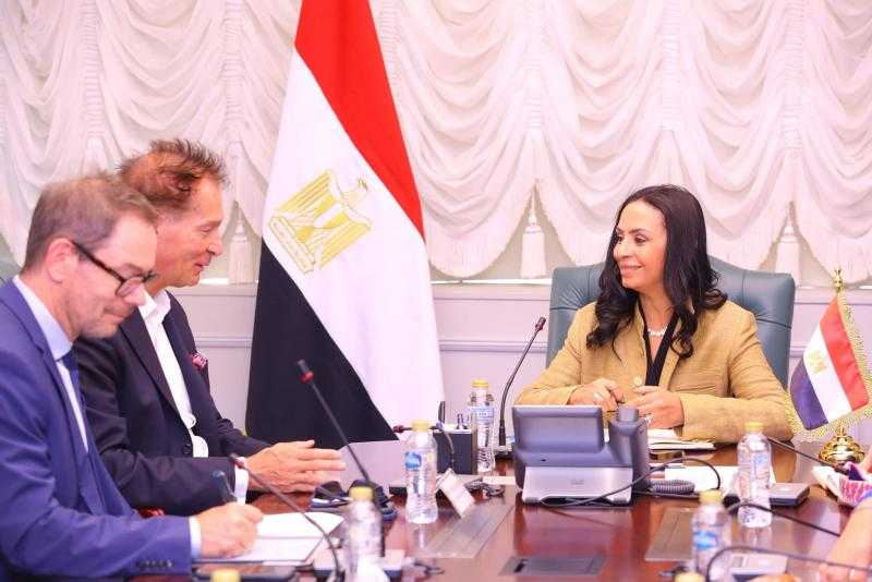 وزيرة التضامن تستقبل وفد التعاون الاقتصادي والتنمية الألمانية لبحث سبل التعاون