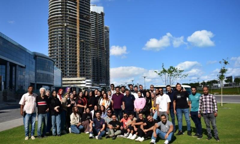 هندسة فاروس يزورون مدينة العلمين الجديدة لتعزيز الخبرات العملية