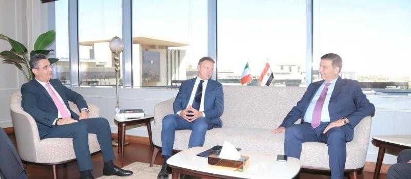 وزيرا الزراعة والتموين يبحثان مع إيطاليا التعاون بمجال الأمن الغذائي
