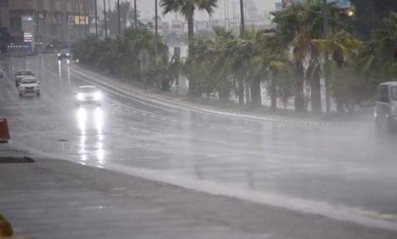 الأرصاد السعودية تحذر من أمطار غزيرة على المدينة المنورة