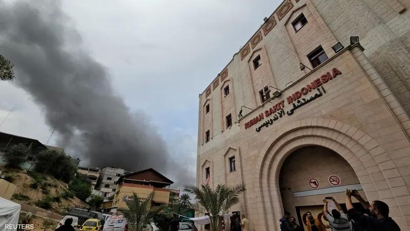مستشفى الإندونيسى بغزة: الوضع الصحى فى القطاع ”كارثى” والمستشفيات خارج الخدمة