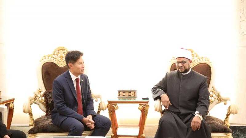 أمين ”البحوث الإسلامية” يستقبل وفدًا من بروناي لمناقشة أوجه التعاون العلمي والدعوي