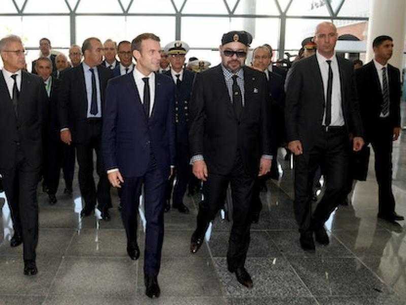 الرئيس الفرنسي يصل المغرب في زيارة رسمية