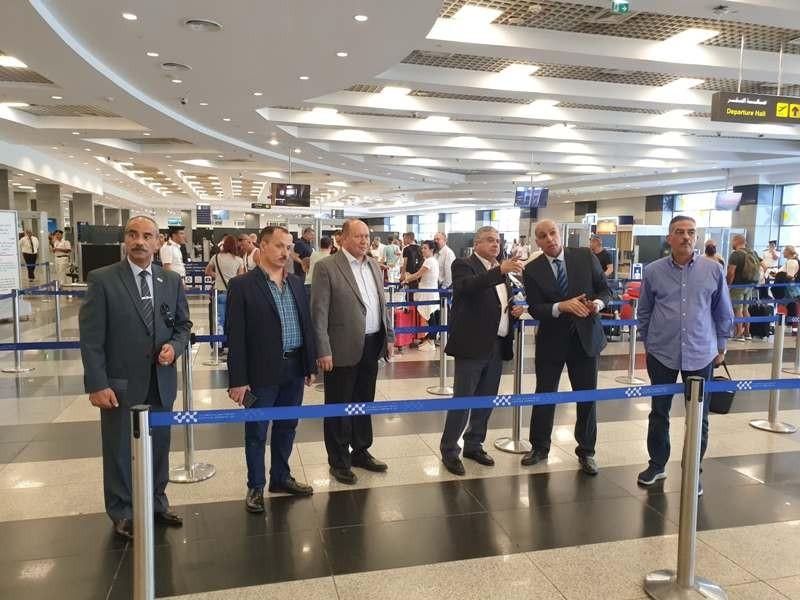 جولة تفقدية للجنة العليا للتفتيش الأمني والبيئي في مطار شرم الشيخ الدولي