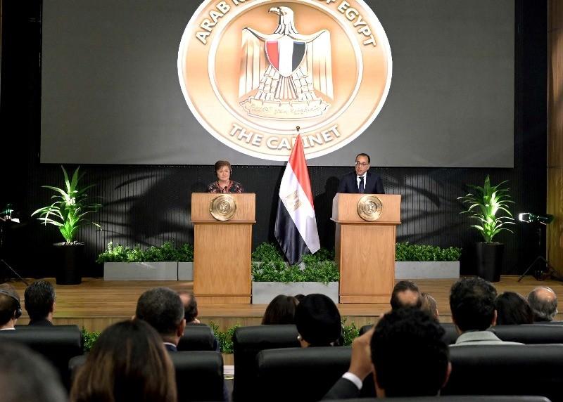 رئيس الوزراء: نراعي ألا يضع برنامج ”صندوق النقد” أعباء إضافية على المواطنين (تفاصيل لقاء مدبولي وجورجييفا)