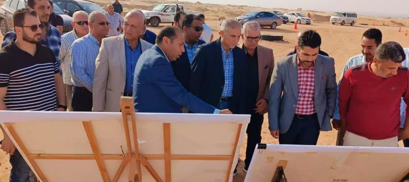 نائب ”هيئة المجتمعات العمرانية” يتفقد وحدات المبادرة الرئاسية ”سكن لكل المصريين” بالعبور الجديدة