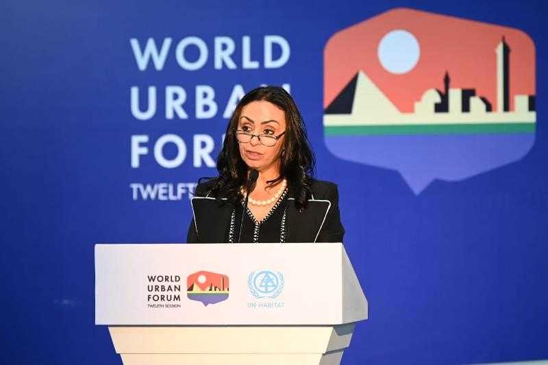 وزيرة التضامن تشارك في جلسة ”التعاون المجتمعي” ضمن فعاليات المنتدى الحضري العالمي