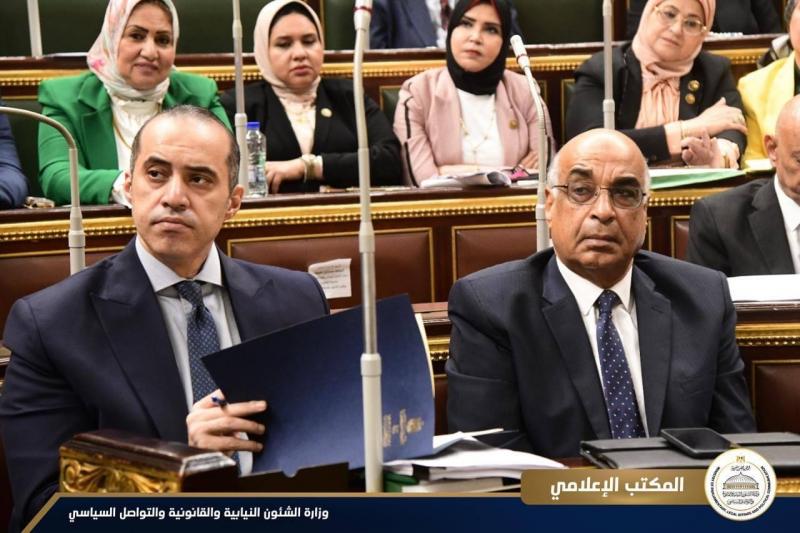 وزير الشئون النيابية والقانونية: استكمال مناقشة مشروع قانون الإجراءات الجنائية من حيث المبدأ