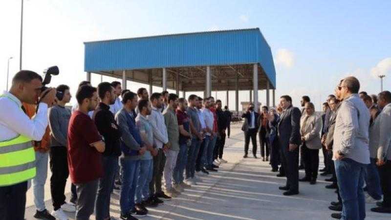 وصول مصيدة قلب المفاعل للوحدة النووية الرابعة على رصيف محطة الضبعة