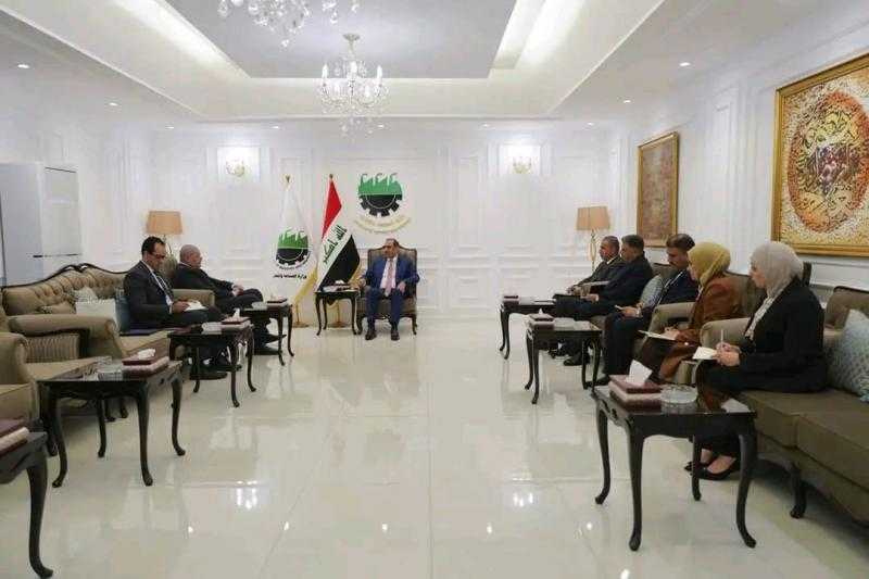 وزير الصناعة العراقي: شركات القطاع الخاص العراقية ترحب بالتعاون مع نظيرتها المصرية