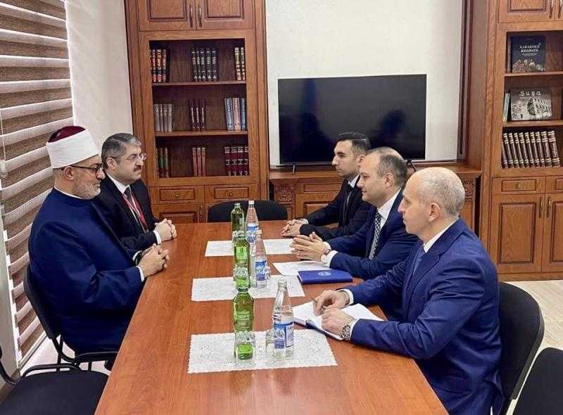 على هامش زيارته.. مفتي الجمهورية يزور معهد أذربيجان للعلوم الدينية لبحث أوجه تعزيز التعاون