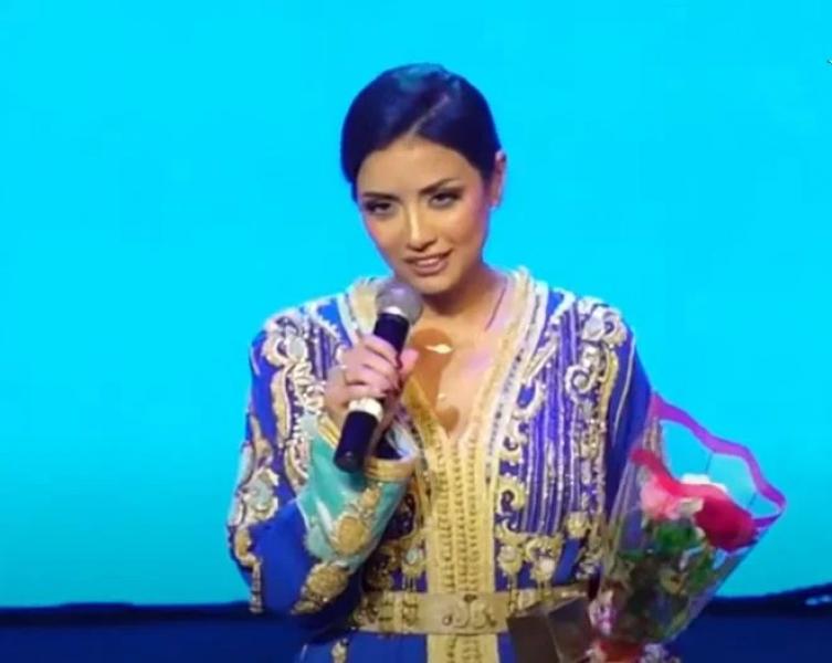 بالقفطان المغربى.. تكريم سهر الصايغ فى المهرجان الدولى للفيلم المغاربى