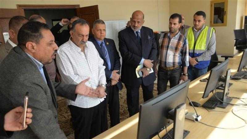 محافظ أسيوط يتفقد القناطر الجديدة ومحطتها الكهرومائية