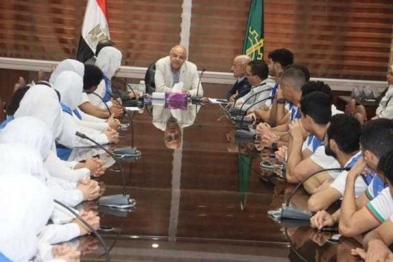 محافظ القليوبية: إتاحة مشاركة الشباب في جلسات المجلس التنفيذي