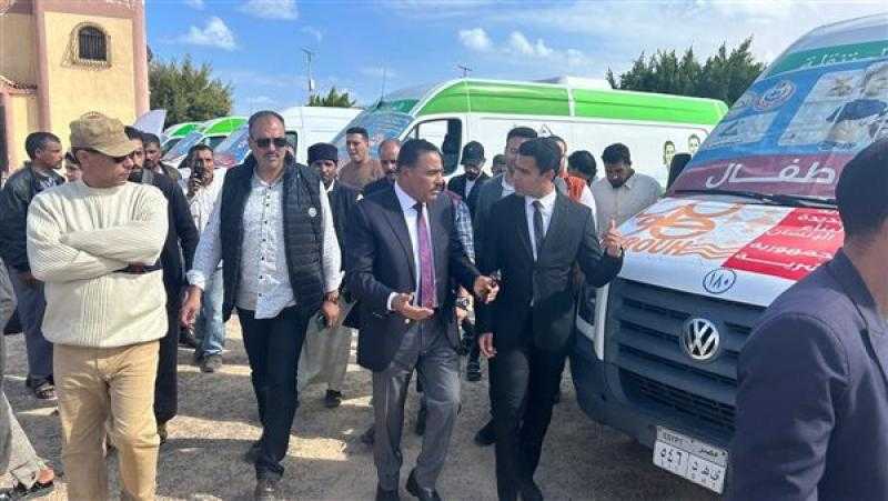 صحة مطروح: تقديم أكثر من 546 خدمة طبية خلال القافلة الخدمية بمدينة السلوم