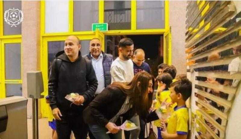 جولة تفقدية لوفد اتحاد شمال أفريقيا لكرة القدم داخل استاد الإسماعيلية