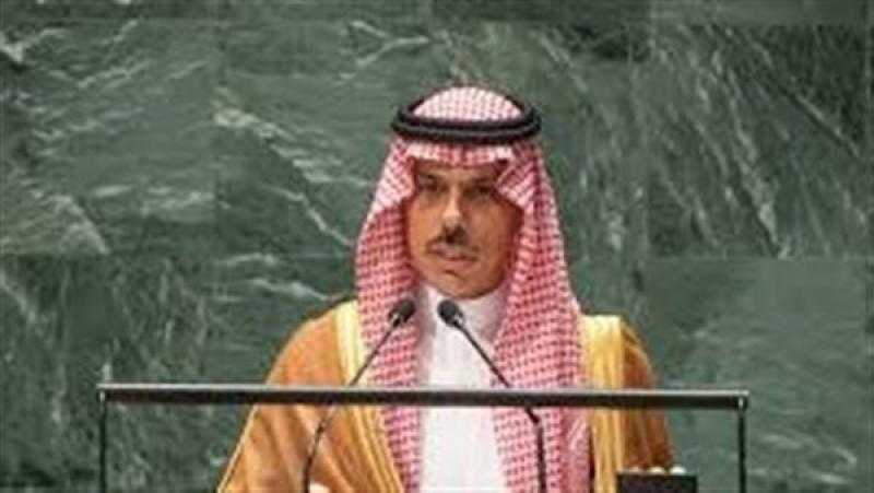 وزير الخارجية السعودي: نشر قوات دولية في الأراضي الفلسطينية يتم بموافقة الأمم المتحدة