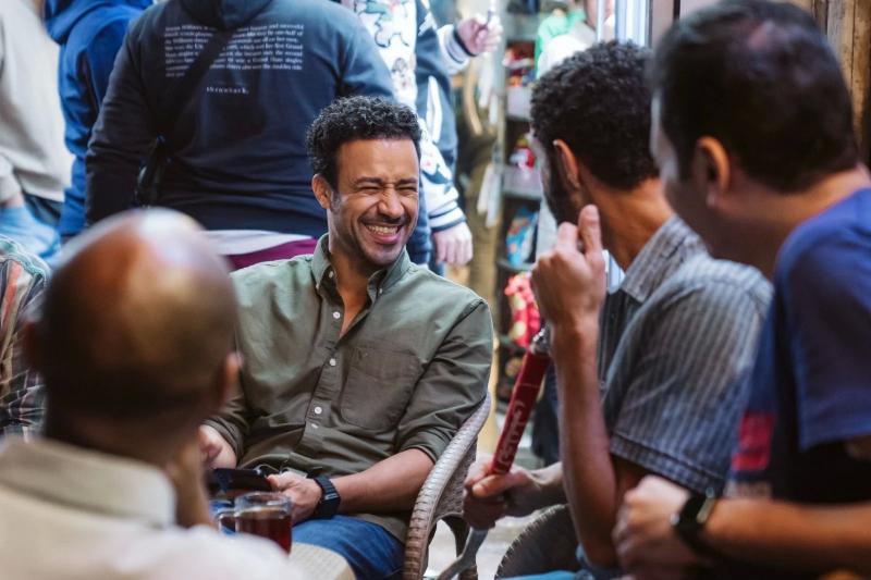 أحمد داود ينشر كواليس فيلم الهوى سلطان بصحبة منة شلبي وجيهان الشماشرجي
