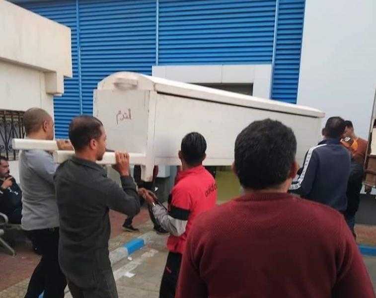 تسليم 12 جثة لأسر المتوفيين بحادث طريق المطرية بورسعيد