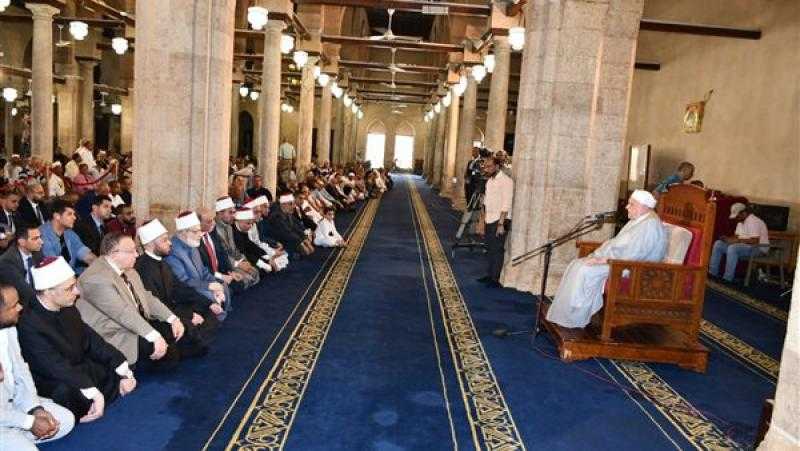 أحمد عمر هاشم يلقي خطبة الجمعة اليوم من أبو رواش بالجيزة