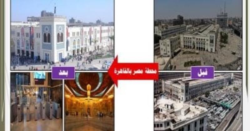 تطوير 246 محطة قطار من إجمالى 708 محطات